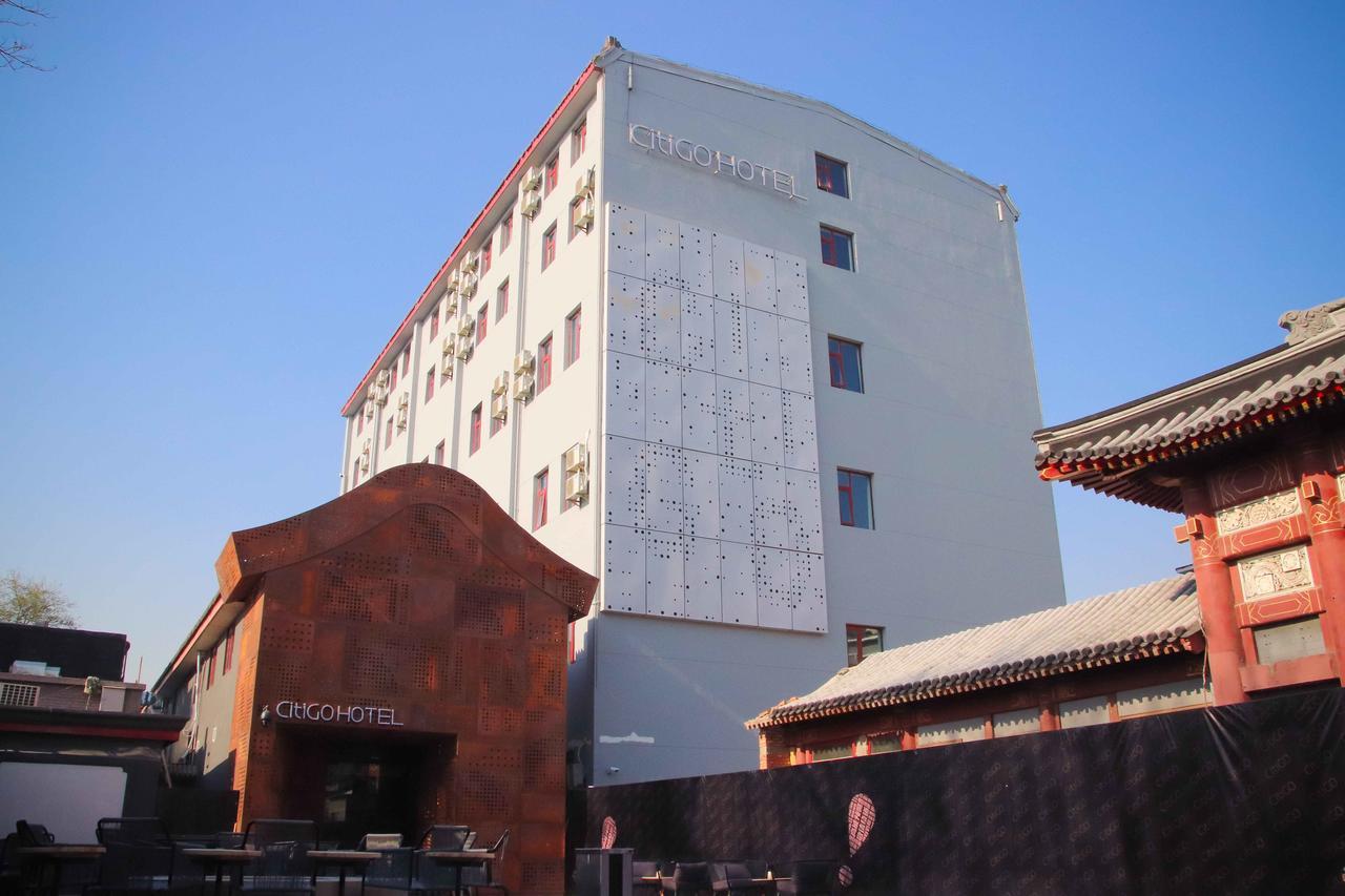 Citigo Hotel Nanluoguxiang Peking Exterior foto