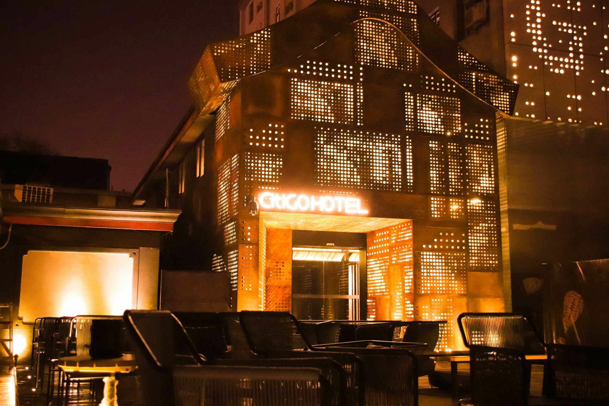 Citigo Hotel Nanluoguxiang Peking Exterior foto